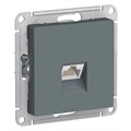 ATLASDESIGN РОЗЕТКА компьютерная RJ45 кат. 6A, механизм, ГРИФЕЛЬ ATN000786 - фото 2355