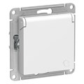 ATLASDESIGN РОЗЕТКА с заземлением со шторками с крышкой, 16А, IP20, механизм, БЕЛЫЙ ATN000146 - фото 241