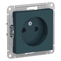 ATLASDESIGN РОЗЕТКА без заземления без шторок, 16А, механизм, ИЗУМРУД ATN000841 - фото 2522