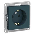 ATLASDESIGN РОЗЕТКА с заземлением без шторок, 16А, механизм, ИЗУМРУД ATN000843 - фото 2531