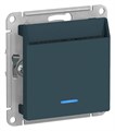 ATLASDESIGN ВЫКЛЮЧАТЕЛЬ карточный с подсветкой, 10А, без задержки отключения, механизм, ИЗУМРУД ATN000867 - фото 2624