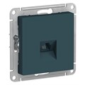 ATLASDESIGN РОЗЕТКА телефонная RJ11, механизм, ИЗУМРУД ATN000881 - фото 2637