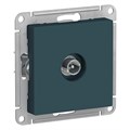 ATLASDESIGN TV РОЗЕТКА оконечная 1дБ, механизм, ИЗУМРУД ATN000891 - фото 2660