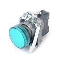 Сигнальная лампа в сборе модульная 22 мм зеленая 24В DC SB4BVB3 - фото 27069