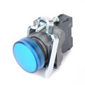Сигнальная лампа в сборе модульная 22 мм синяя 24В DC SB4BVB6 - фото 27072
