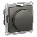ATLASDESIGN СВЕТОРЕГУЛЯТОР (диммер) поворотно-нажимной, LED, RC, 400Вт, механизм, СТАЛЬ ATN000923 - фото 2750