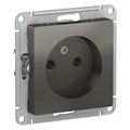 ATLASDESIGN РОЗЕТКА без заземления без шторок, 16А, механизм, СТАЛЬ ATN000941 - фото 2809