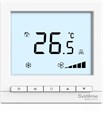 Термостат комнатный цифровой, для 4тр 3ск FCU и клап 0-10В, 1TI 1DI 3DO 2AO Modbus бел ~230В BS RTF4VIML - фото 28214