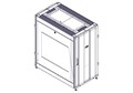 Шкаф Systeme Electric, серия Uniprom, 24U-600/1070, боковые панели 2шт, черный UR3104 - фото 30709