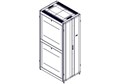 Шкаф Systeme Electric, серия Uniprom, 48U-750/1070, боковые панели 4шт, черный UR3157 - фото 30749