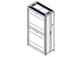 Шкаф Systeme Electric, серия Uniprom, 48U-600/1200, боковые панели 4шт, черный UR3307 - фото 30813