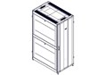 Шкаф Systeme Electric, серия Uniprom, 42U-750/1200, боковые панели 4шт, черный UR3350 - фото 30835