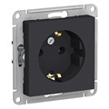 ATLASDESIGN РОЗЕТКА с заземлением без шторок, 16А, механизм, КАРБОН ATN001043 - фото 3138