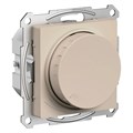 ATLASDESIGN СВЕТОРЕГУЛЯТОР (диммер) поворотно-нажимной, LED, RC, 400Вт, механизм, ПЕСОЧНЫЙ ATN001223 - фото 3739