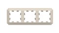 ATLASDESIGN ANTIQUE 3-постовая РАМКА, универсальная, БЕЖЕВЫЙ ATN100203 - фото 4479