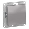 ATLASDESIGN AQUA 1-клавишный ПЕРЕКЛЮЧАТЕЛЬ, IP44, сх.6, 10АХ, механизм, АЛЮМИНИЙ ATN440361 - фото 5410