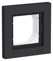 ATLASDESIGN AQUA 1-постовая РАМКА, IP44, КАРБОН ATN441001 - фото 5418