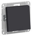 ATLASDESIGN AQUA 1-клавишный ПЕРЕКЛЮЧАТЕЛЬ, IP44, сх.6, 10АХ, механизм, КАРБОН ATN441061 - фото 5459