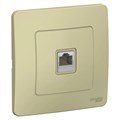BLANCA С/У РОЗЕТКА компьютерная RJ45, кат.5E, БЕЖЕВЫЙ BLNIS045007 - фото 5697