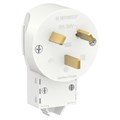 BLANCA С/У ВИЛКА СИЛОВАЯ 2К+З, 32А, 250В, БЕЛЫЙ BLNSV003231 - фото 6247