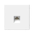 ARTGALLERY РОЗЕТКА компьютерная RJ45, кат. 6A, механизм, БЕЛЫЙ GAL000186 - фото 6700
