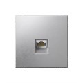 ARTGALLERY РОЗЕТКА компьютерная RJ45, кат. 6A, механизм, АЛЮМИНИЙ GAL000386 - фото 6833