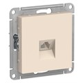 ATLASDESIGN РОЗЕТКА телефонная RJ11, механизм, БЕЖЕВЫЙ ATN000281 - фото 684