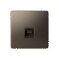 ARTGALLERY РОЗЕТКА компьютерная RJ45, кат. 6A, механизм, МОККО GAL000686 - фото 7099