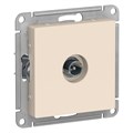 ATLASDESIGN TV РОЗЕТКА проходная 4дБ, механизм, БЕЖЕВЫЙ ATN000292 - фото 711