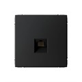 ARTGALLERY РОЗЕТКА компьютерная RJ45, кат. 6A, механизм, КАРБОН GAL001086 - фото 7497
