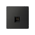 ARTGALLERY РОЗЕТКА компьютерная RJ45, кат. 5е, механизм, БАЗАЛЬТ GAL001483 - фото 7996