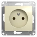GLOSSA РОЗЕТКА без заземления без шторок, 16А, механизм, БЕЖЕВЫЙ GSL000241 - фото 8720