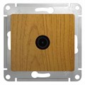 GLOSSA TV РОЗЕТКА оконечная 1дБ, механизм, ДУБ GSL000591 - фото 9551
