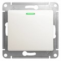 GLOSSA 1-клавишный ВЫКЛЮЧАТЕЛЬ с подсветкой, сх.1а, 10АХ, механизм, ПЕРЛАМУТР GSL000613 - фото 9632