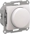 GLOSSA СВЕТОРЕГУЛЯТОР (диммер) поворотно-нажимной, LED, RC, 400Вт, механизм, ПЕРЛАМУТР GSL000623 - фото 9646